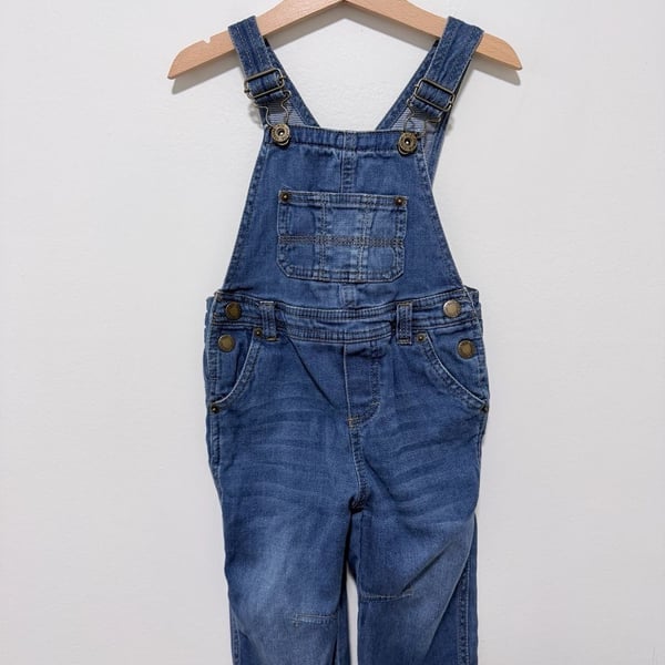 Genuine Kids From Oshkosh Denim Overalls Size 2T Blue Cotton