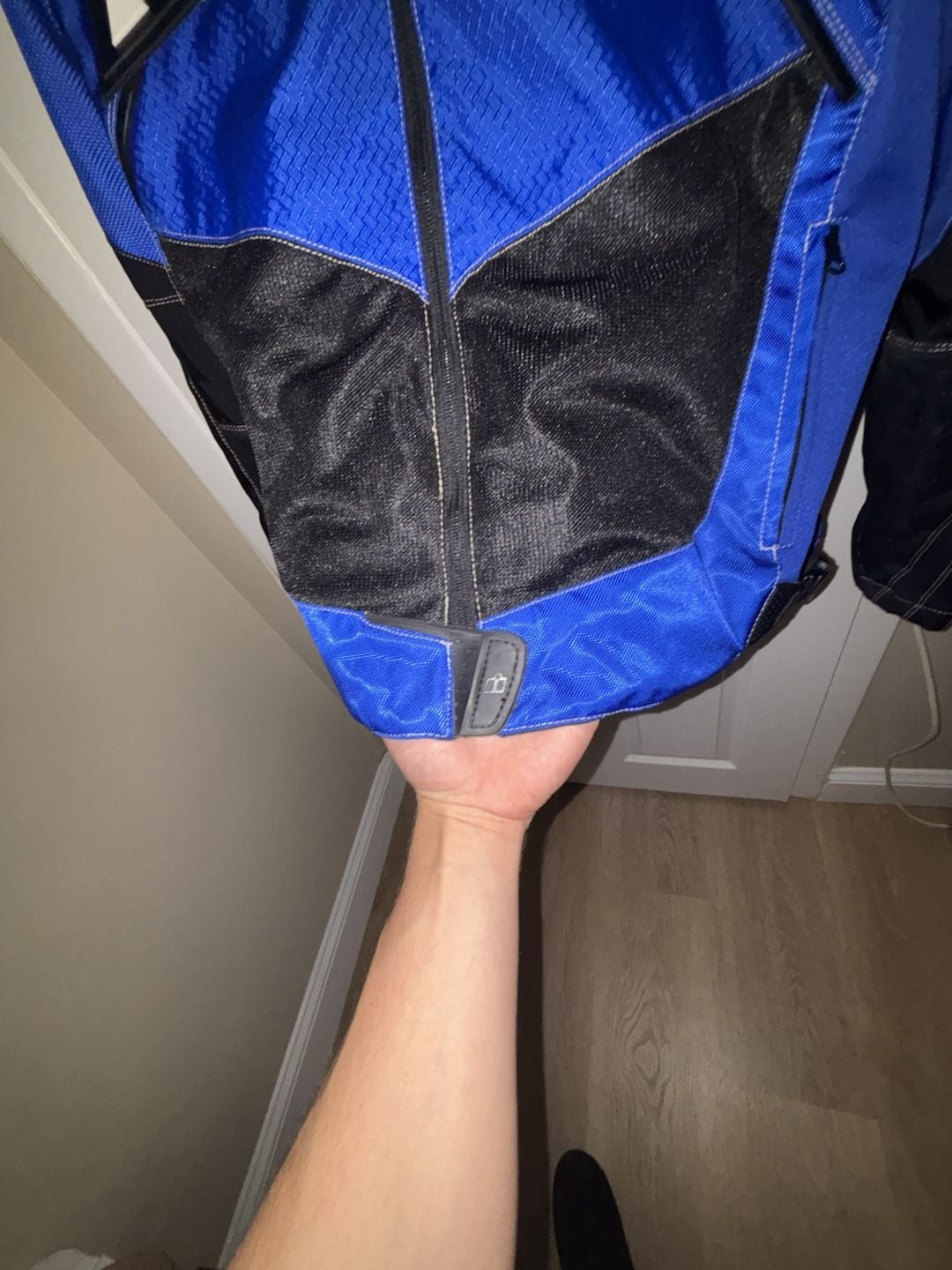 Icon Contra Jacket Blue Black Motorcycle 7