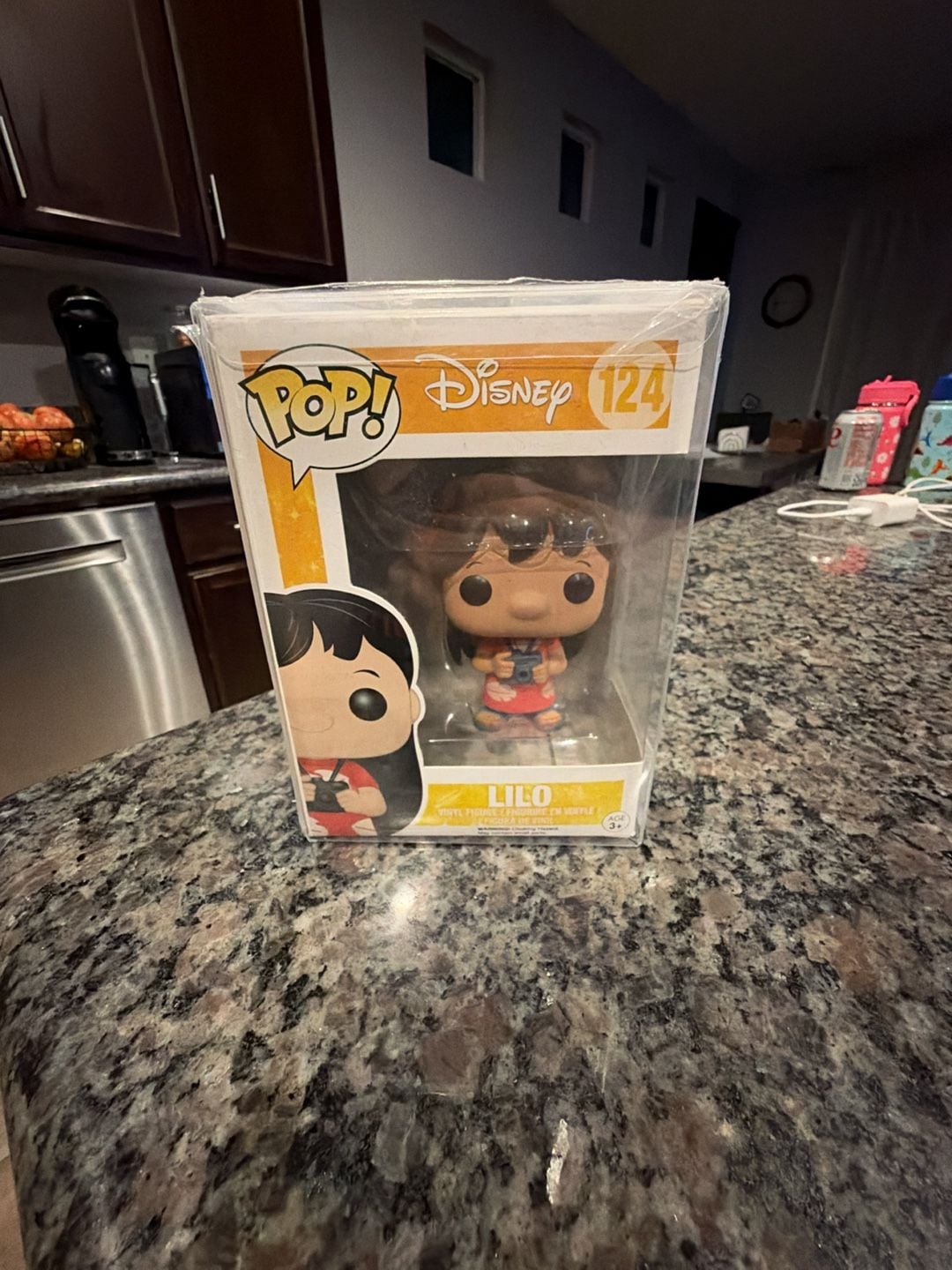 Funko Pop! Disney Lilo & Stitch Lilo Vinyl Figure 124 with Protector 1