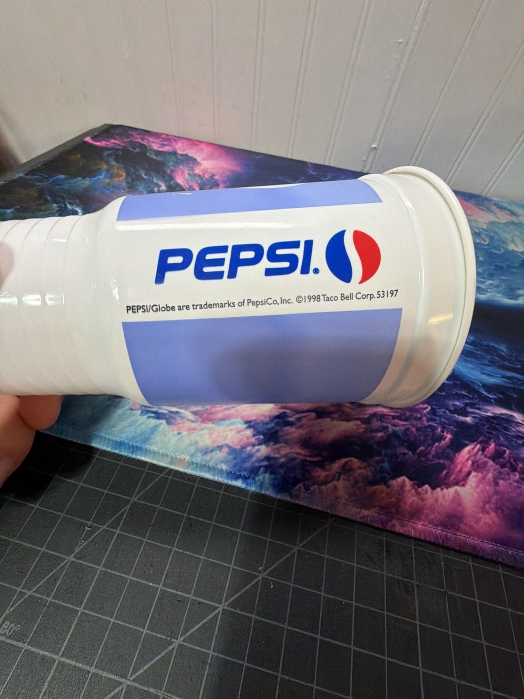 Taco Bell Vintage 1998 Yo Quiero Taco Bell Pepsi Plastic Cup 8