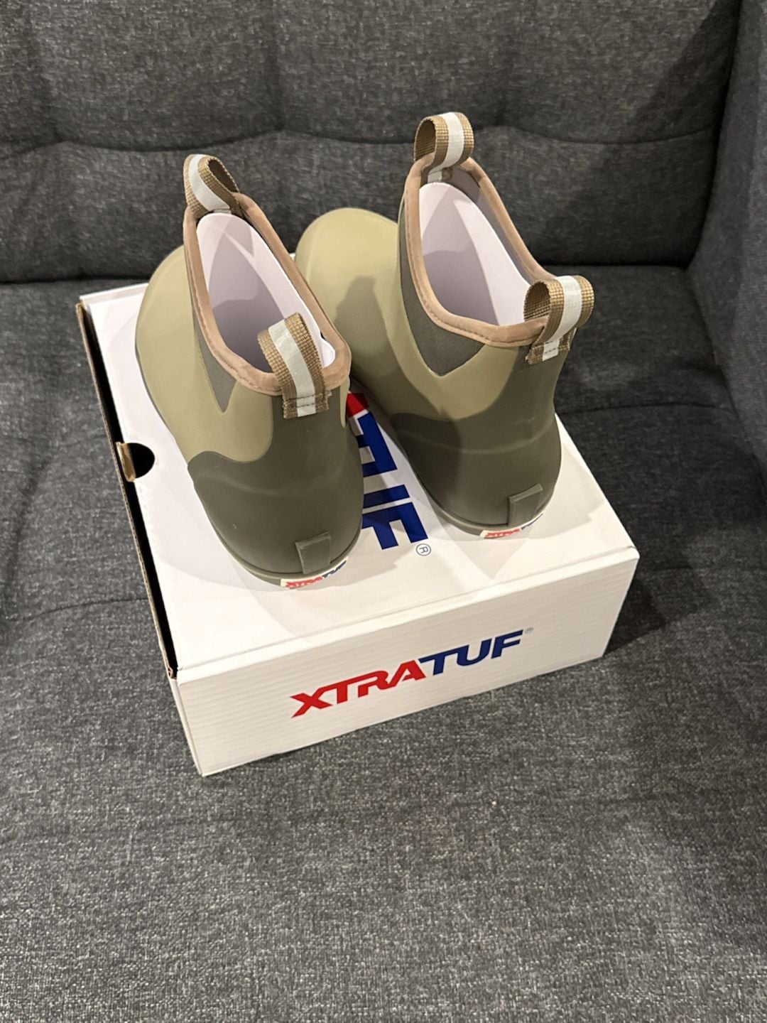 8M - XTRATUF Ankle Deck Boot Earth Brown 4