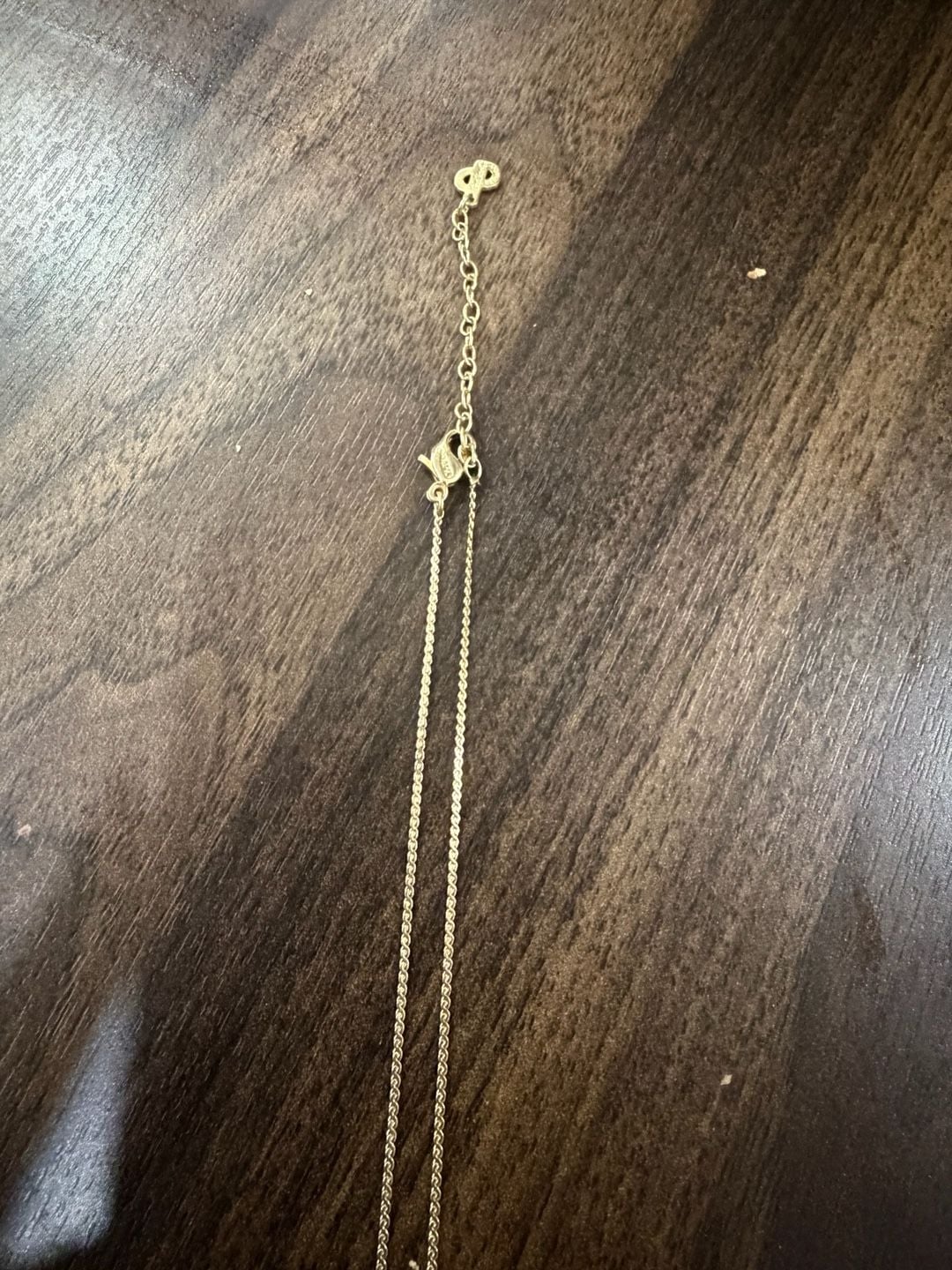 Christian Dior Vintage Gold Tone Crystal & Pearl Flower Necklace 6