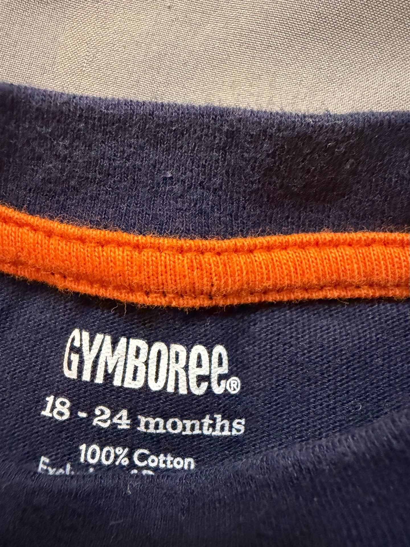 Gymboree Long Sleeve Embroidered Halloween Layered Top Size 18-24 months 5