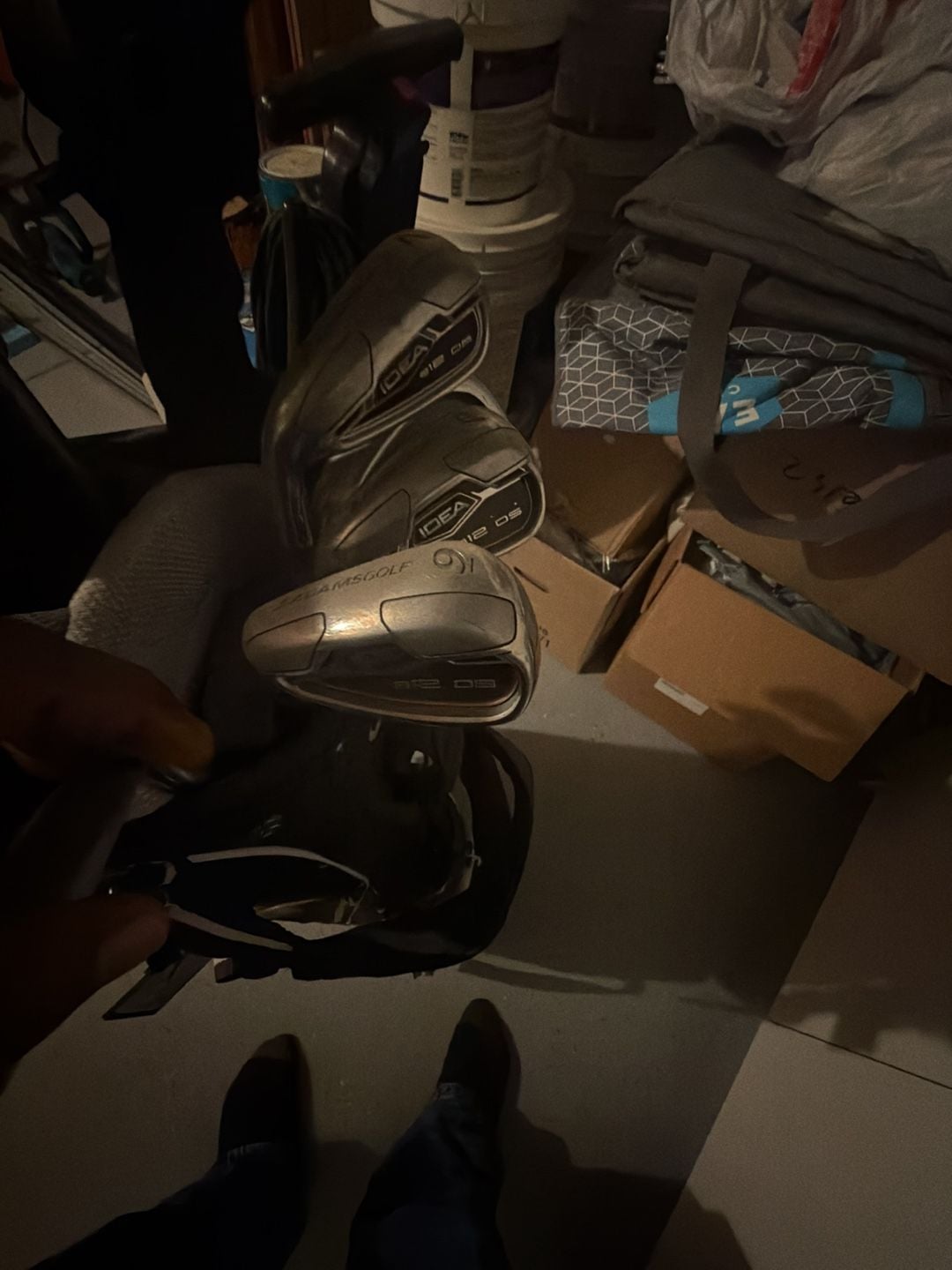 Adams Idea A12 OS Iron Set LH 4I-GW/AW 2