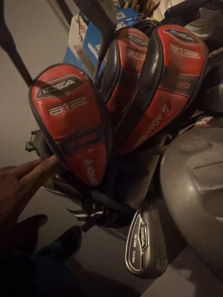 Adams Idea A12 OS Iron Set LH 4I-GW/AW 7