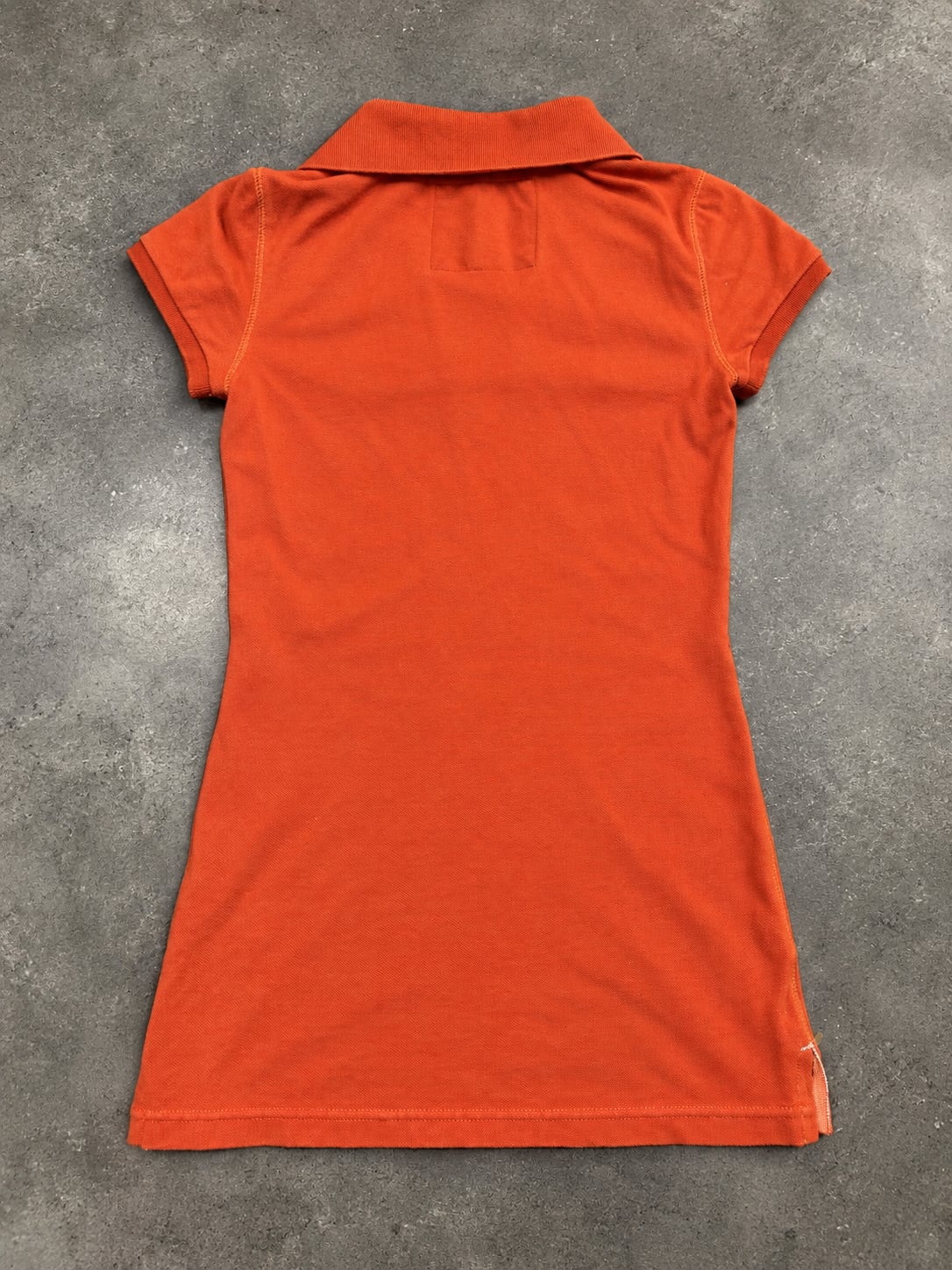 American Eagle Polo Shirt Orange Short Sleeve 3