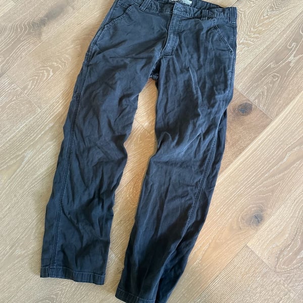 Carhartt Relaxed Fit Work Pants Black Canvas