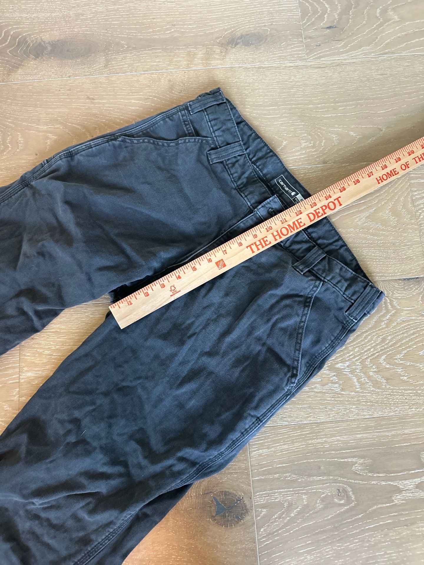 Carhartt Relaxed Fit Work Pants Black Canvas 7