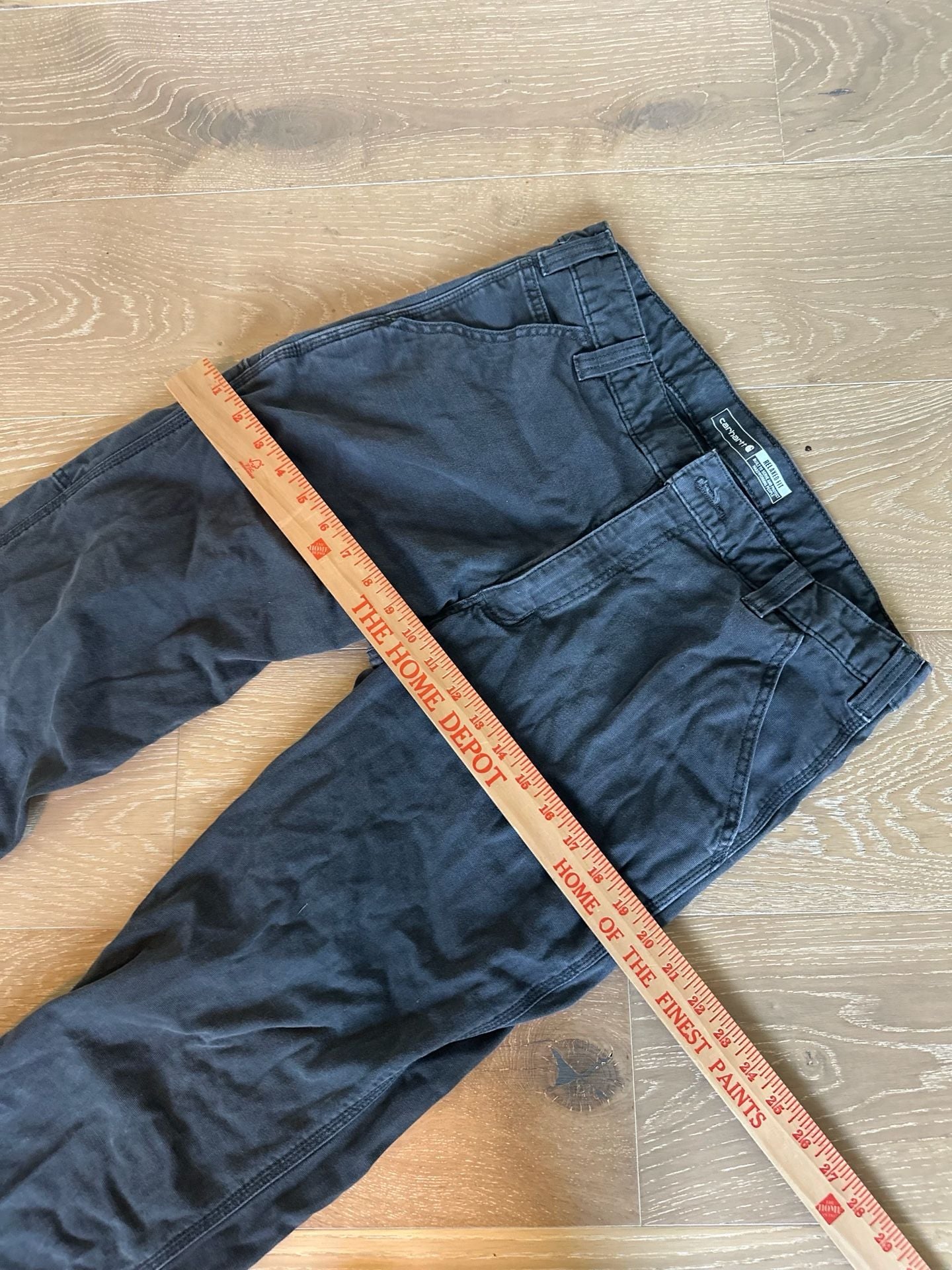 Carhartt Relaxed Fit Work Pants Black Canvas 8