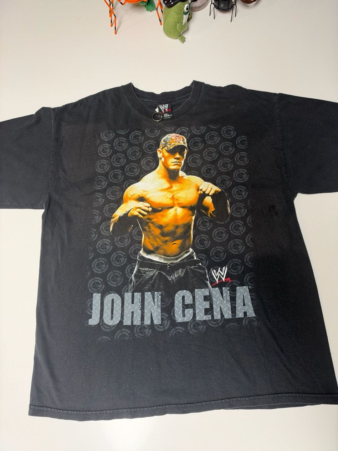 WWE John Cena Graphic T-Shirt Size XL Vintage 2007 Fifth Sun Black 1