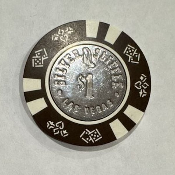 Silver Slipper Casino $1 Las Vegas Gaming Chip