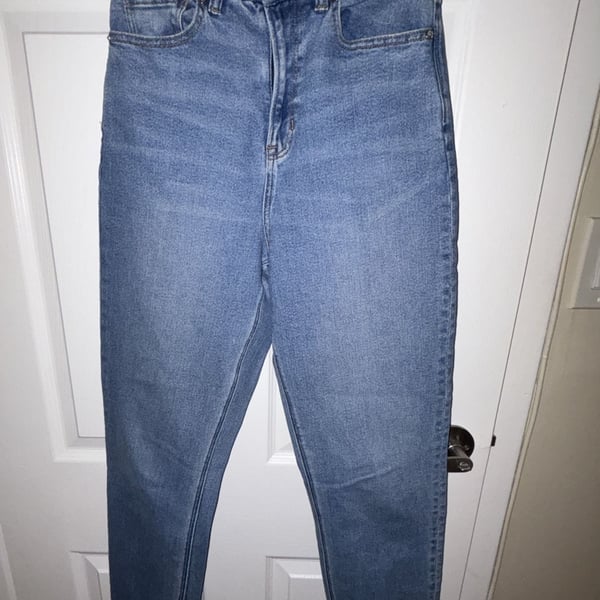 American Eagle Curvy Mom Jean Size 0 Regular Blue