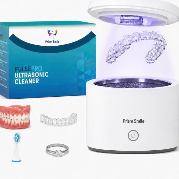 Prism Smile PulsePro Ultrasonic Cleaner 200ml White