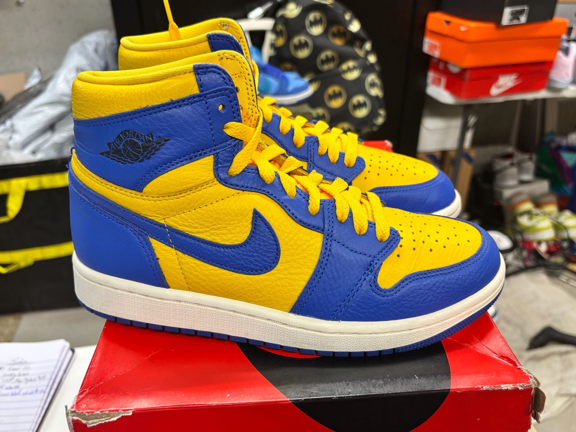 Air Jordan 1 Retro High OG Size 7.5W Reverse Laney 2