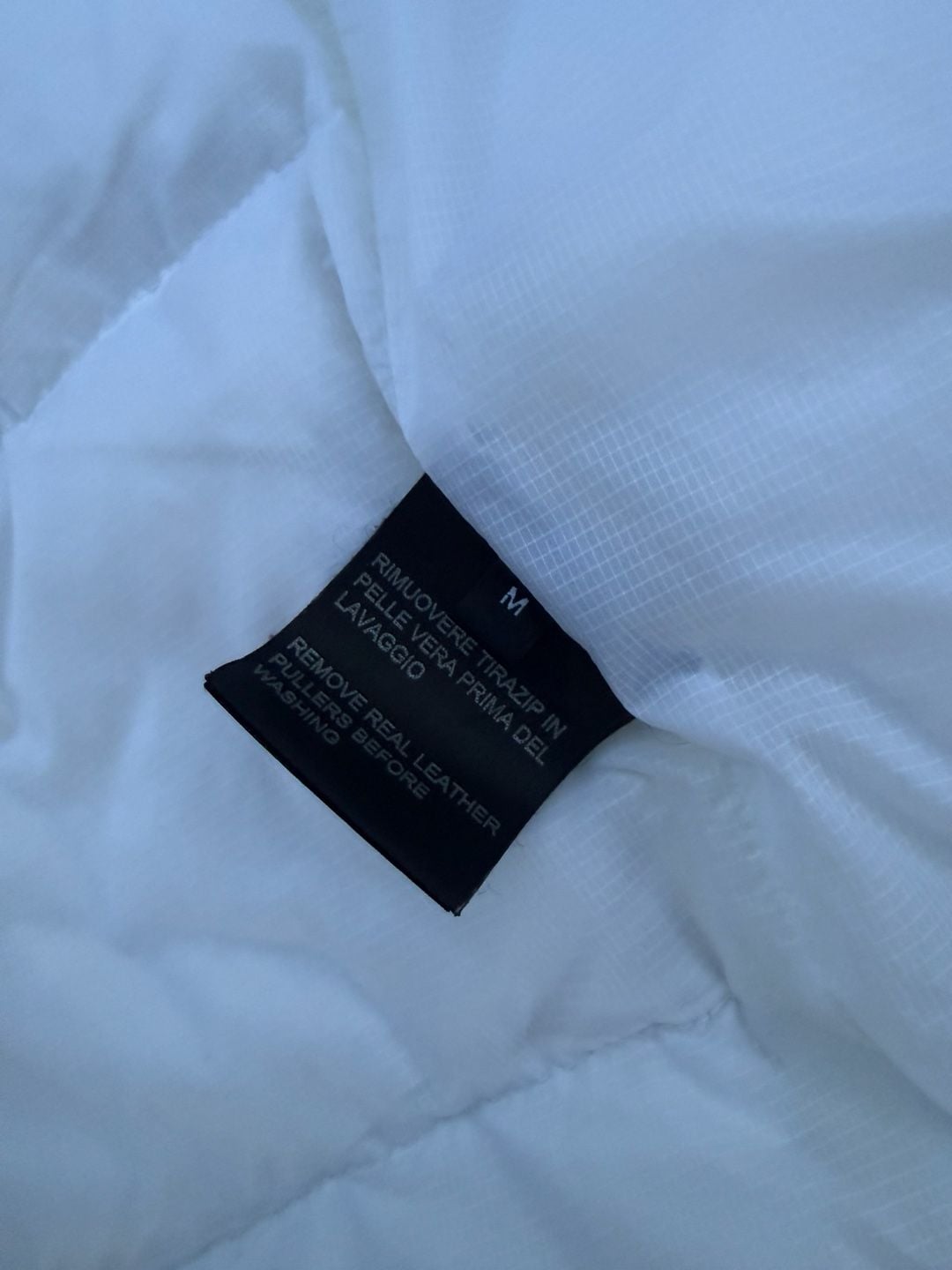 Kru Puffer Jacket Size M White St. Moritz 5