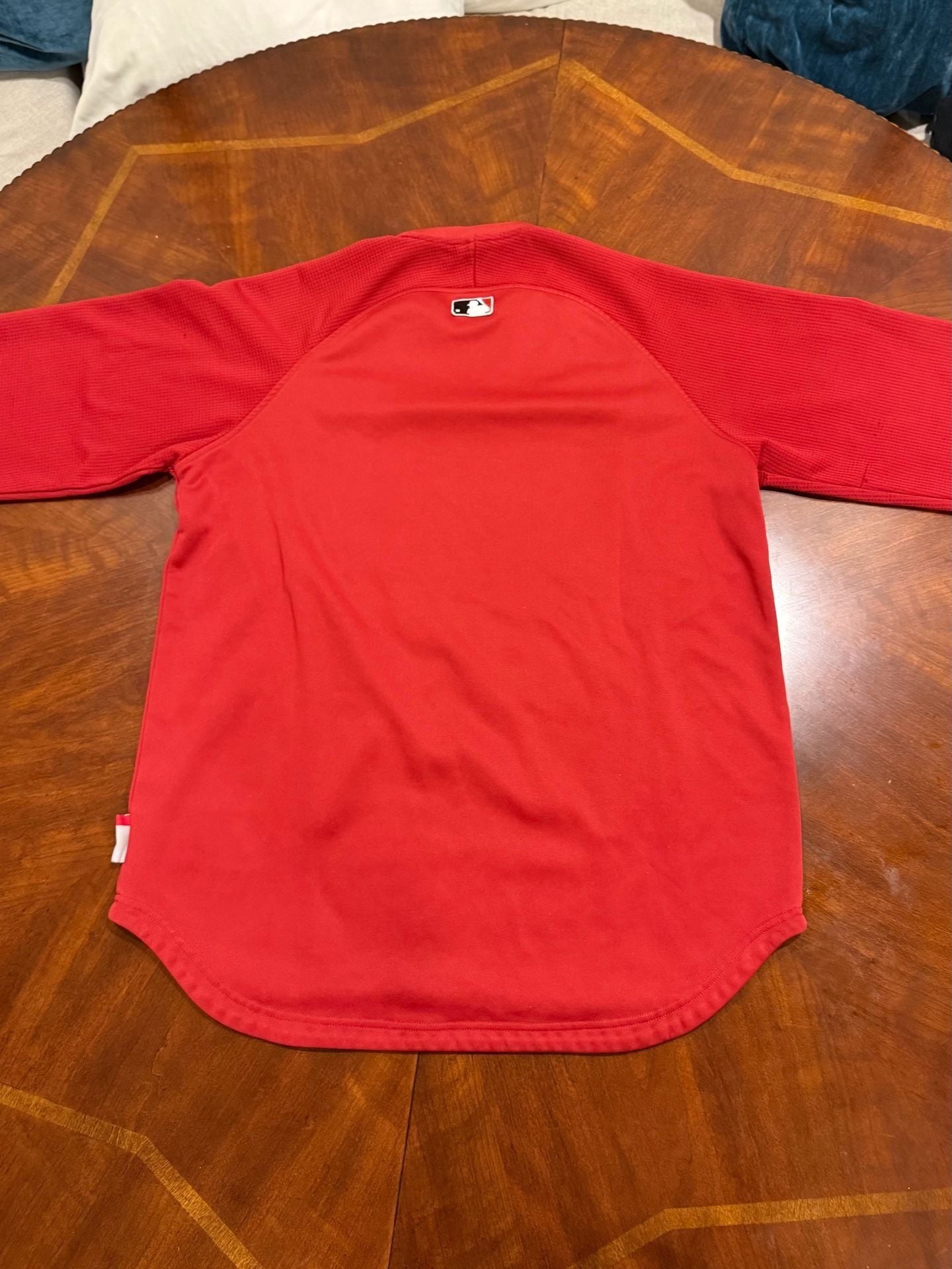 Majestic MLB Arizona Diamondbacks Therma Base Jersey Red Short Sleeve Size XL 7
