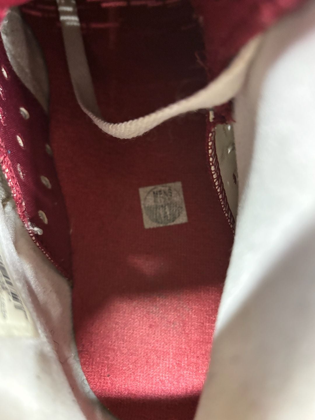 Jordan 6 Retro Maroon White Maroon High Top 2015 384664-116 11M 7