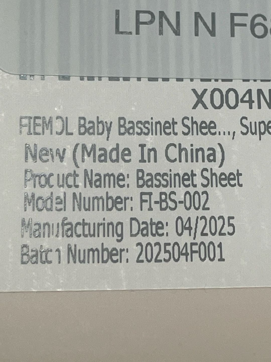 Fiemöl Baby Bassinet Sheets Pink Rainbow 3