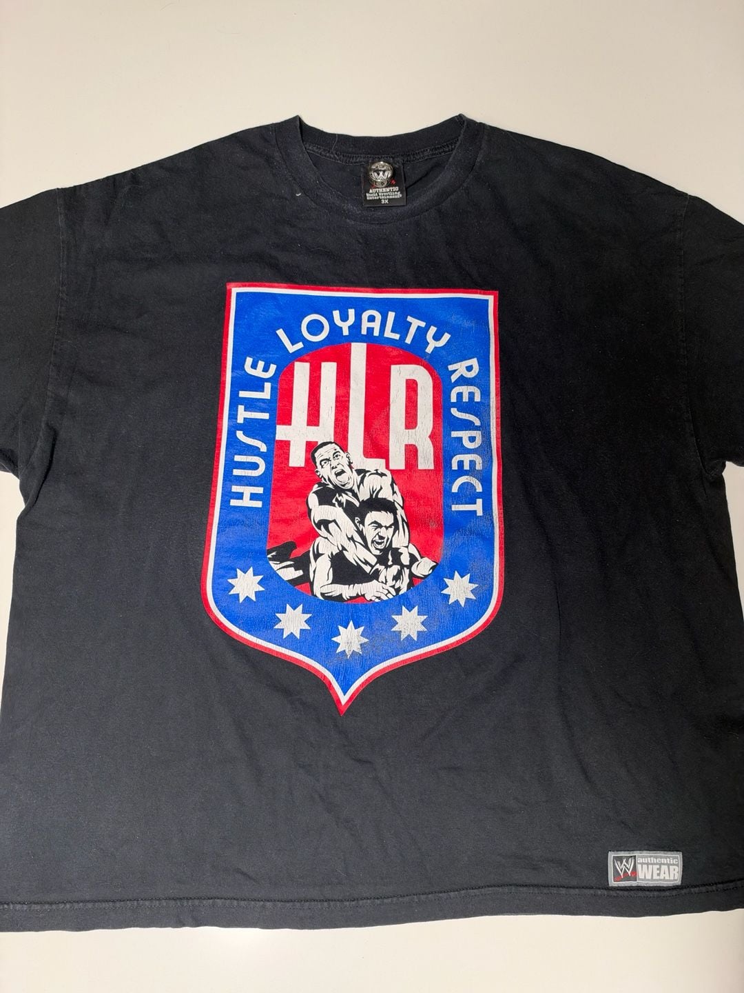 WWE John Cena HLR Hustle Loyalty Respect Size 3X Black T-Shirt 2