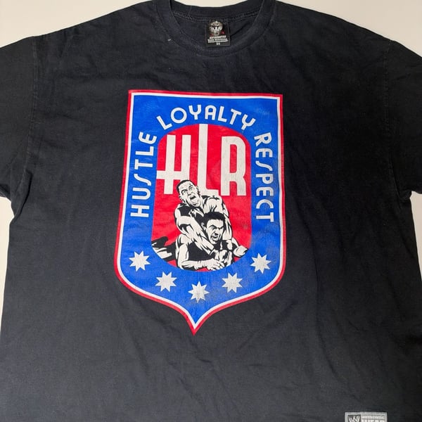WWE John Cena HLR Hustle Loyalty Respect Size 3X Black T-Shirt