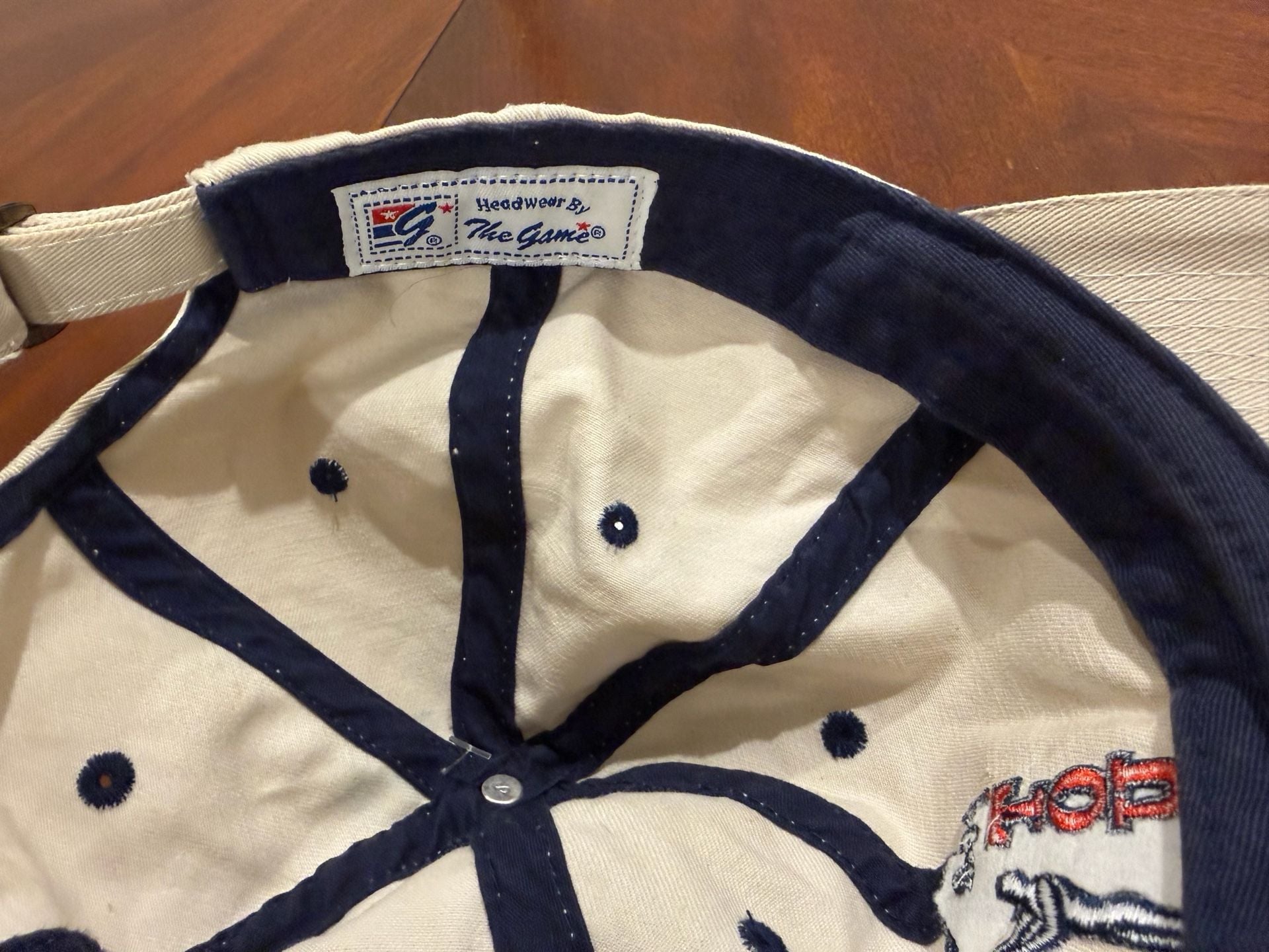 The Game PGA Tour Hat Beige Dad Cap 6