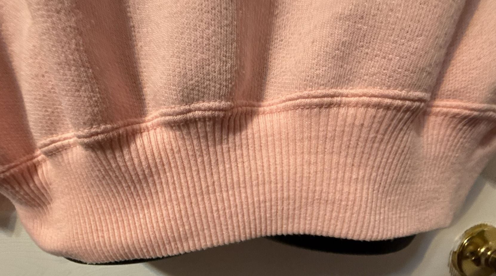 Traffic Jam Sweatshirt Sz L Pink Vintage Lace Overlay Rose Pullover Granny Vtg  10
