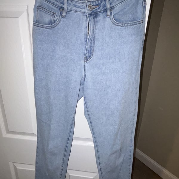 Pacsun Mom Jean Size 26 Light Blue Denim