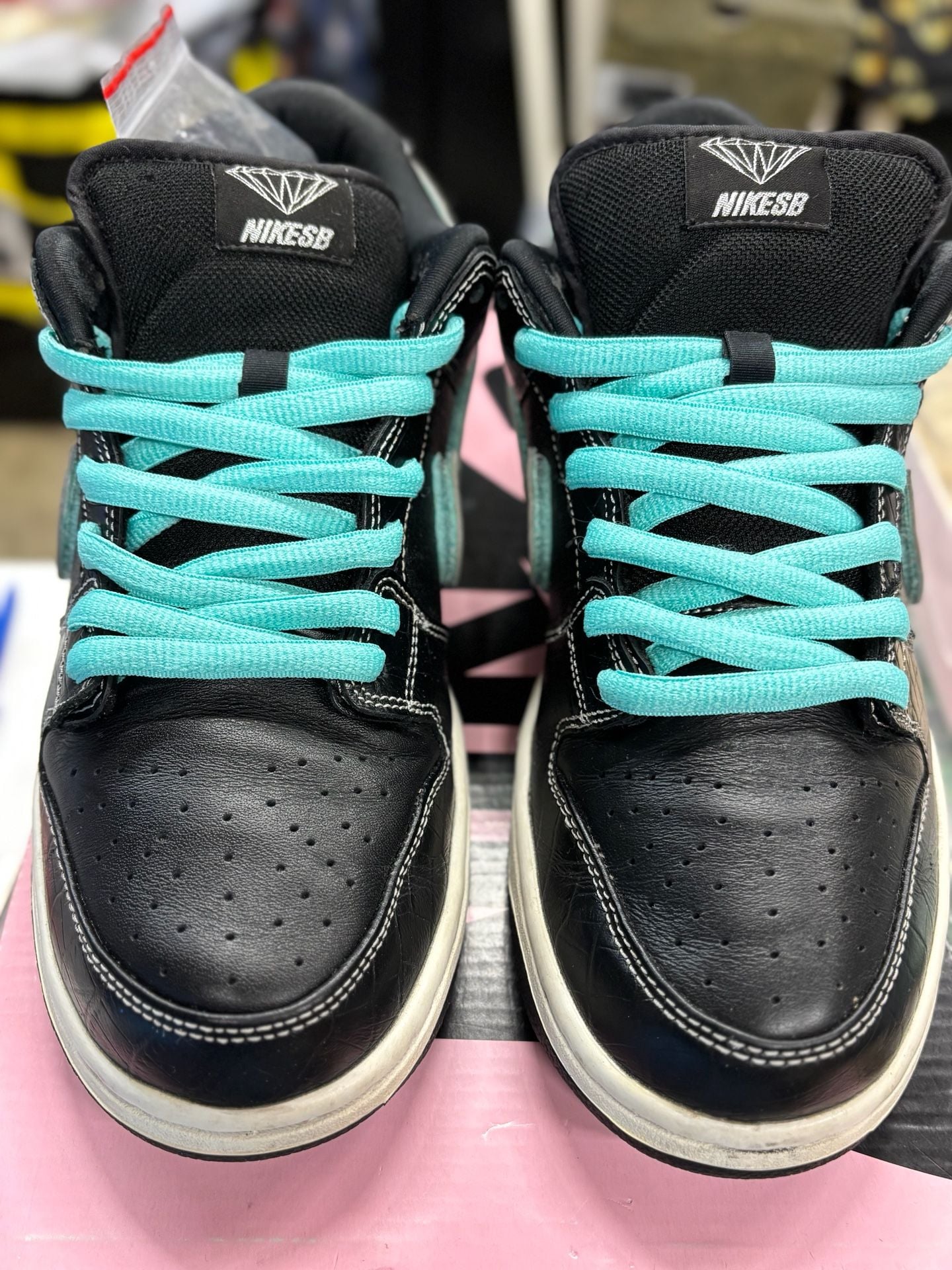 Nike Sb Dunk Low Diamond Supply Co Black Diamond 10M 3