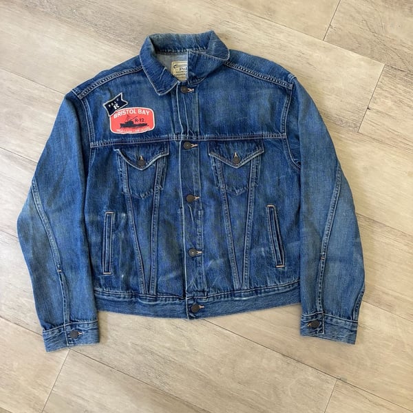Vintage Polo Ralph Lauren Bristol Bay Denim Trucker Jacket