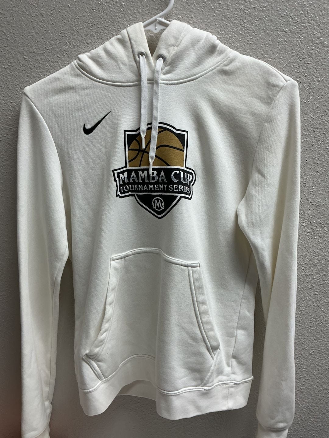 Nike Mamba Cup Tournament Series Hoodie Size S White 2