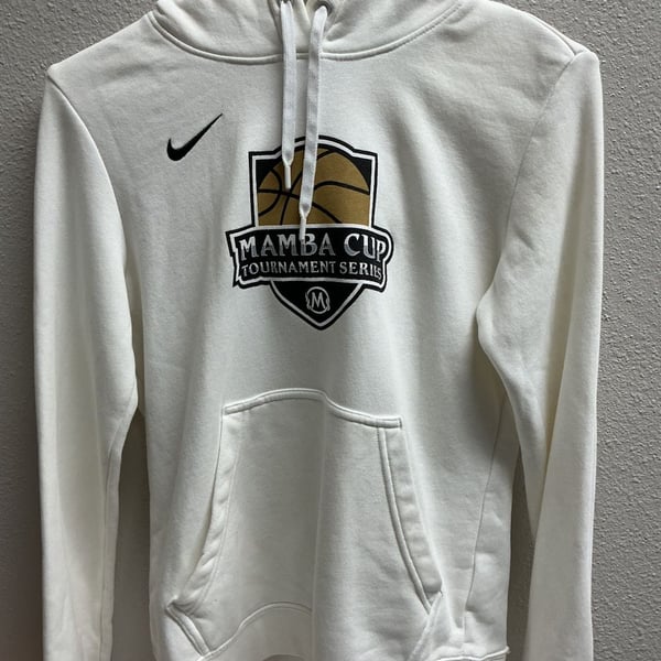 Nike Mamba Cup Tournament Series Hoodie Size S White