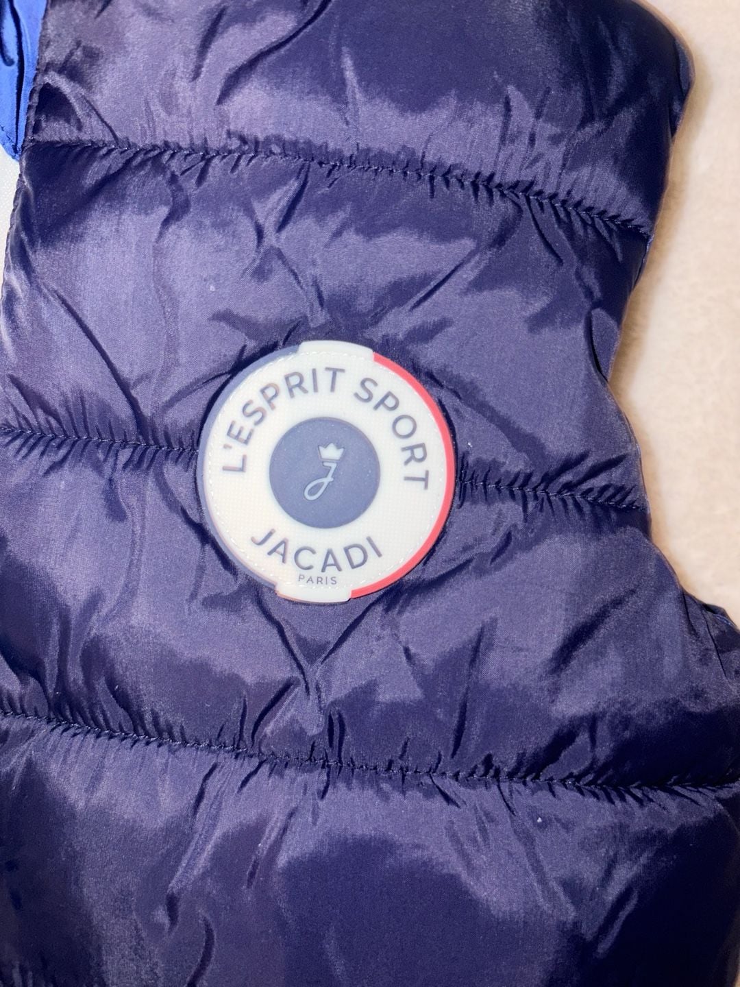 Jacadi L'Esprit Sport Reversible Puffer Vest Blue 3