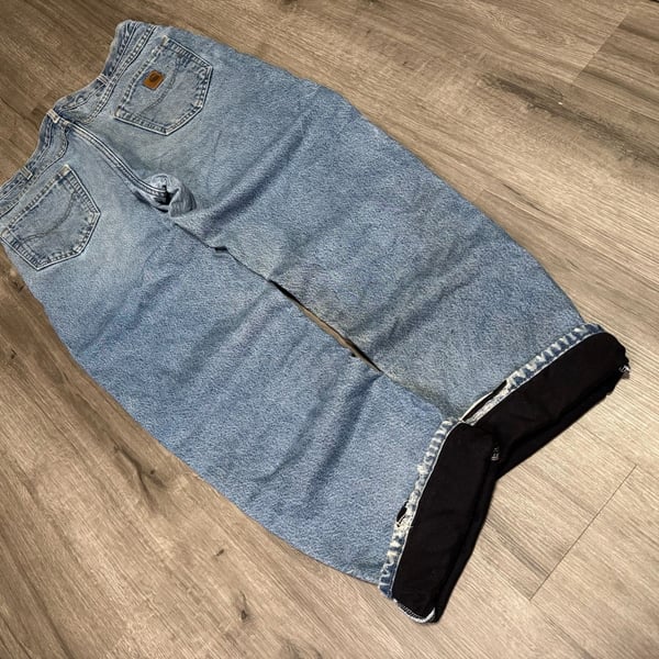 Vintage 2010 Carhartt Fleece Lined Jeans

