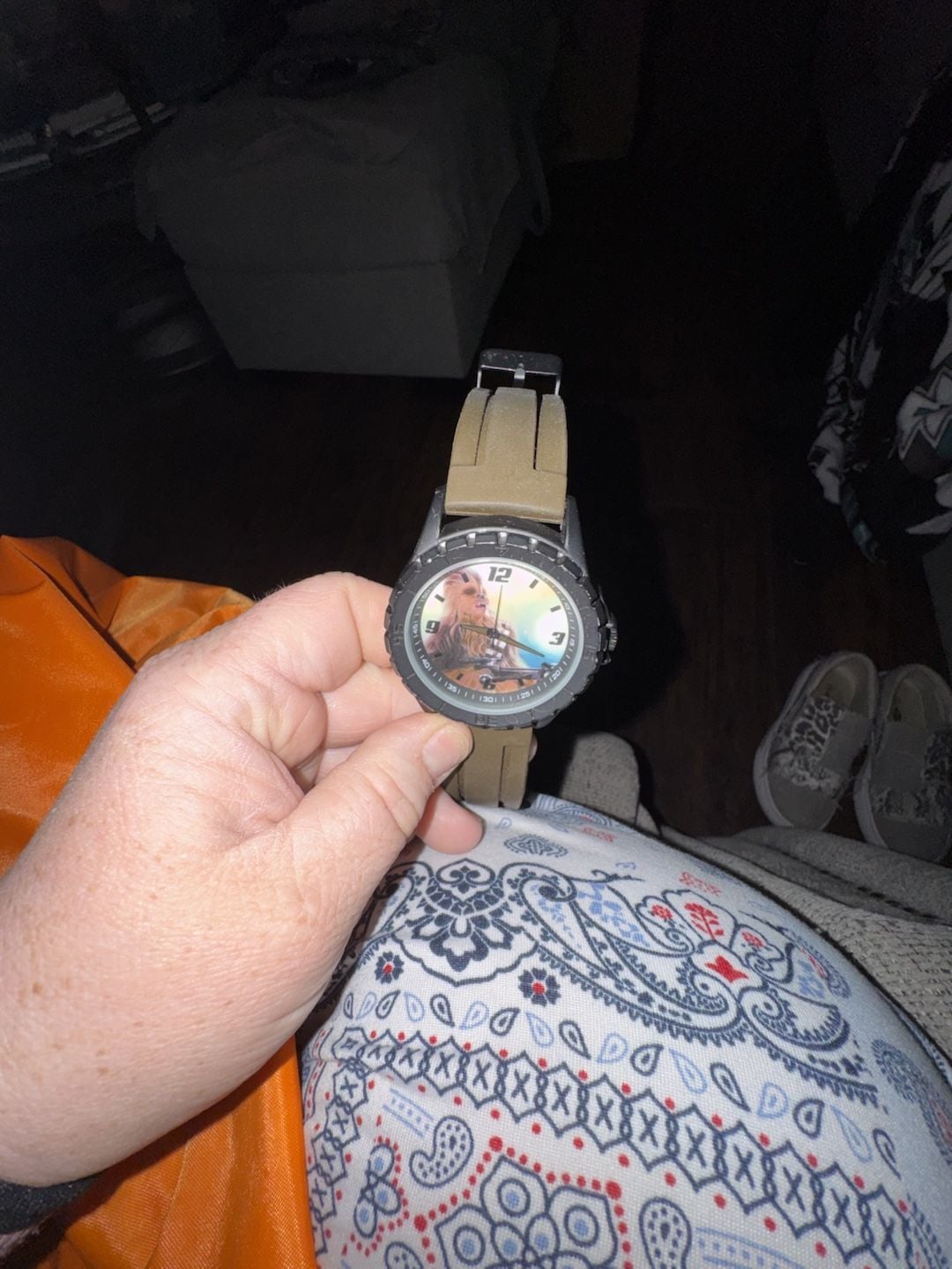 Star Wars Chewbacca Silicone Strap Watch SWM1110 1