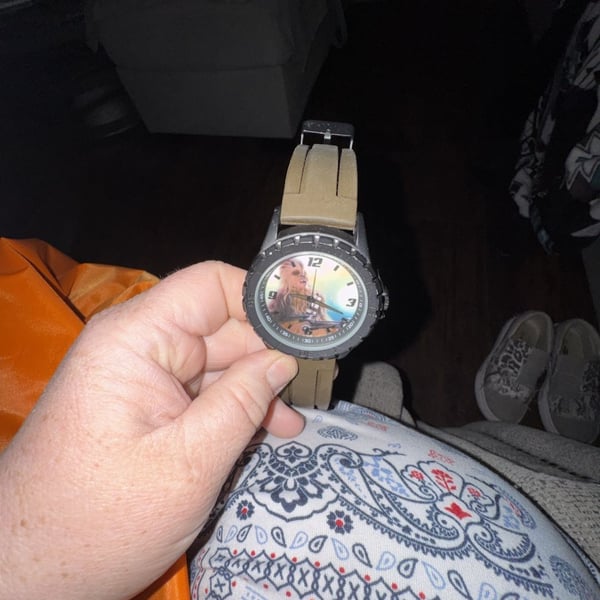 Star Wars Chewbacca Silicone Strap Watch SWM1110