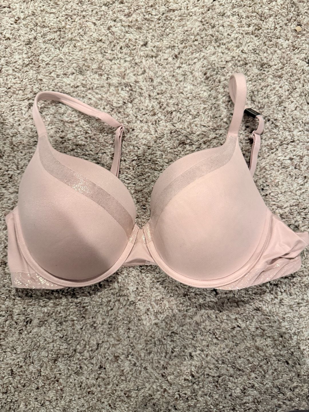 Victoria's Secret Body By Victoria Perfect Shape Bra Size 38C Pink 11
