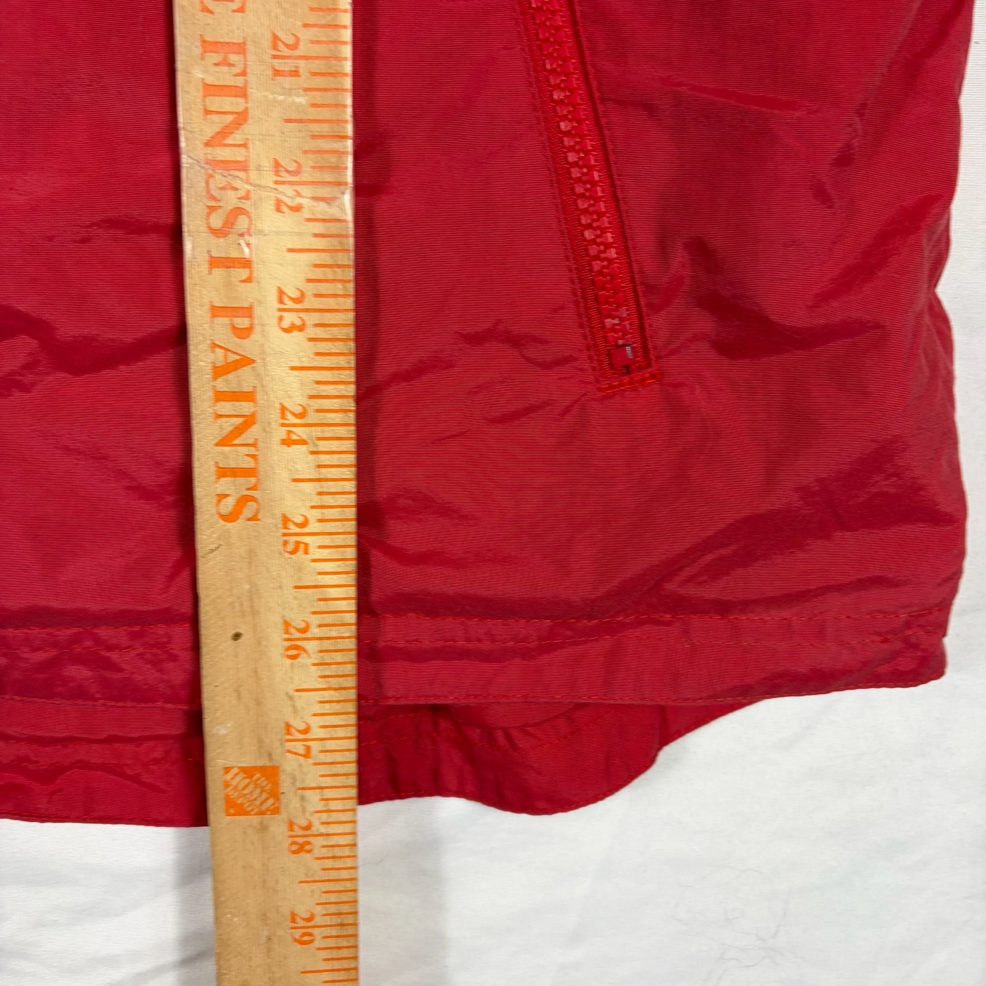 Vintage 90s Walt Disney World Mickey Mouse Windbreaker Red Jacket 7