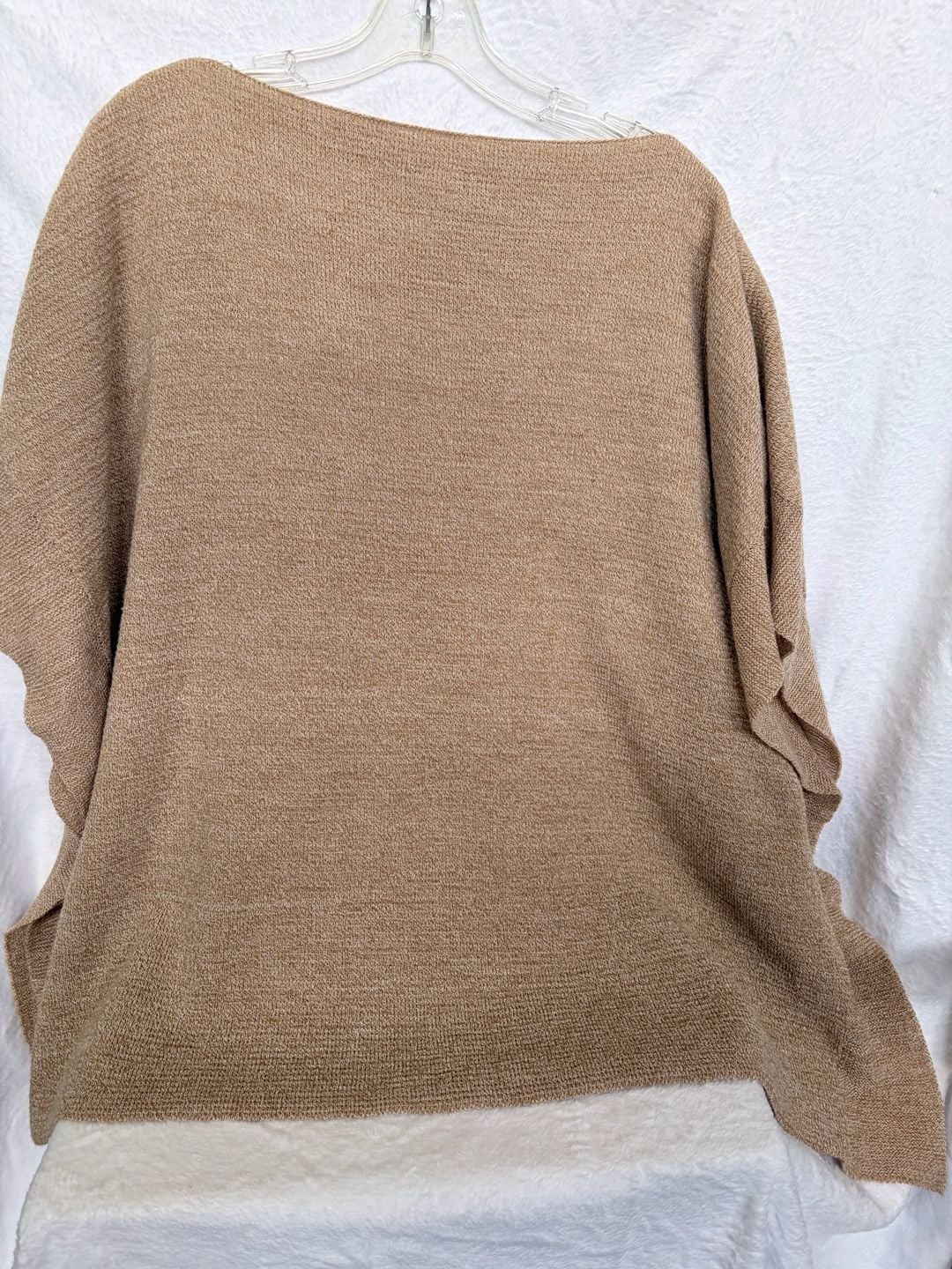 Oversize Women's Short Sleeve Knit Sweater 1