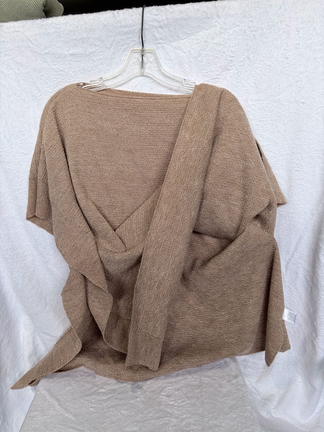 Oversize Women's Short Sleeve Knit Sweater 6