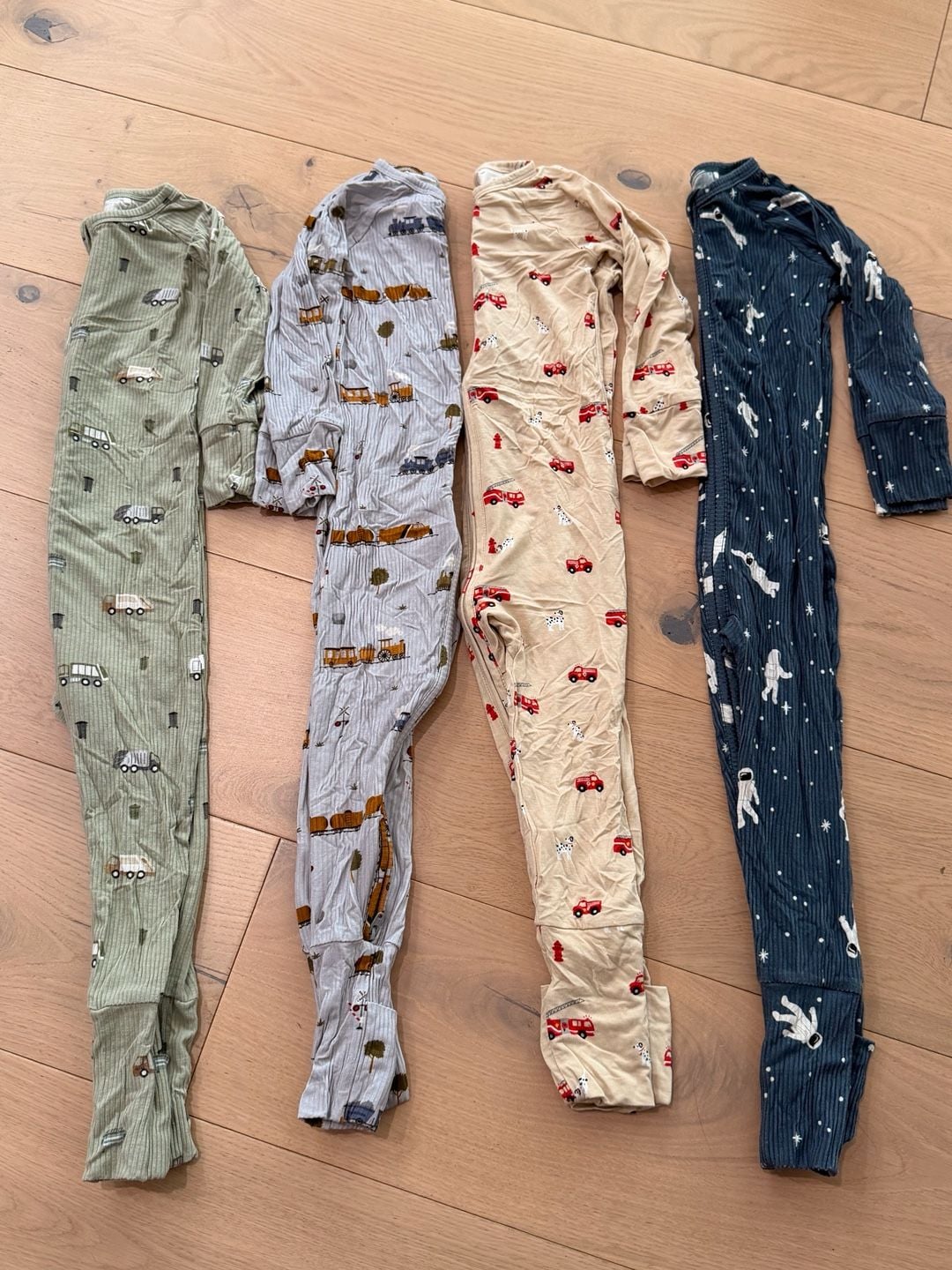 Brave Little Ones Footie Pajamas Size 18-24M Bundle Set of 4 1