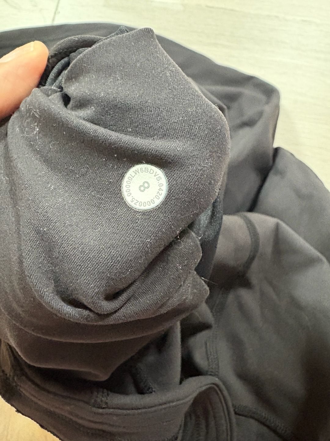 Lululemon All The Right Places Leggings Size 8 Black 4