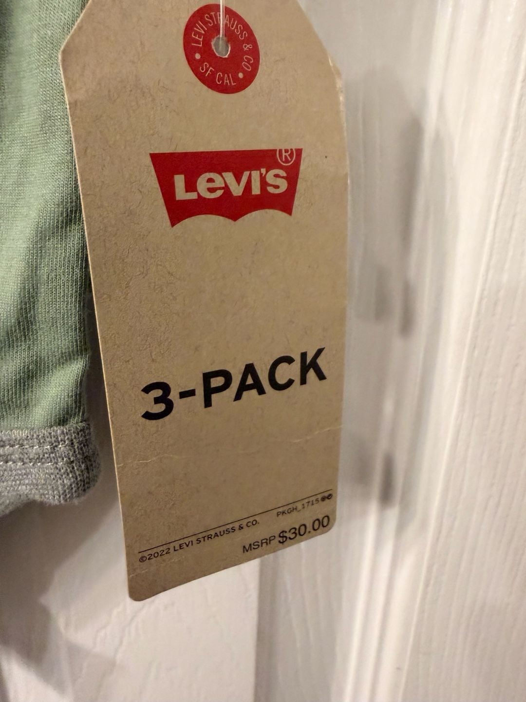 Levi's Bodysuits Size 3M 3-Pack Star Graphic 9