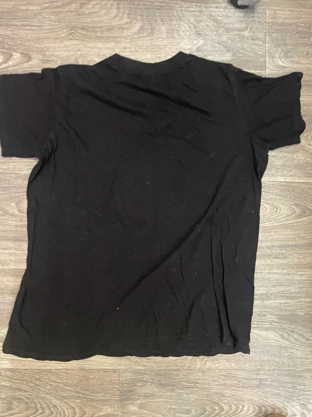 American Eagle Patriotic T-Shirt Size L Black Land of the Free Graphic 5