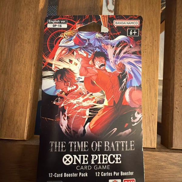Bandai One Piece Card Game The Time of Battle Booster Pack OP-16