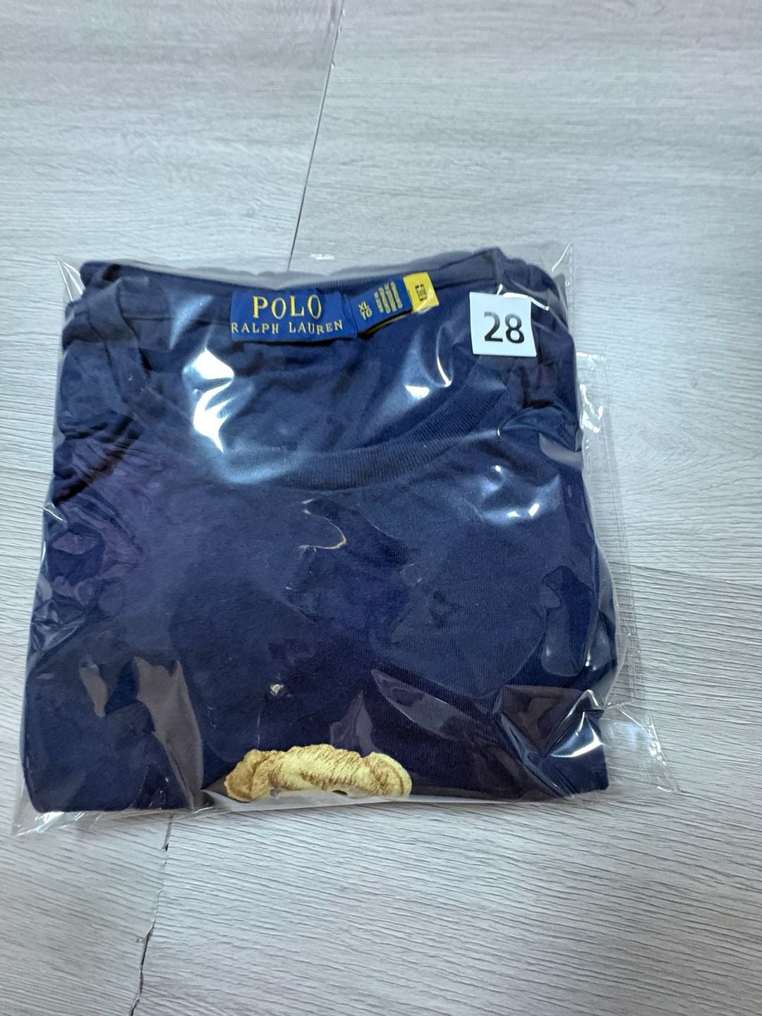Polo Ralph Lauren Polo Bear Long Sleeve T-Shirt Size XL Blue 5