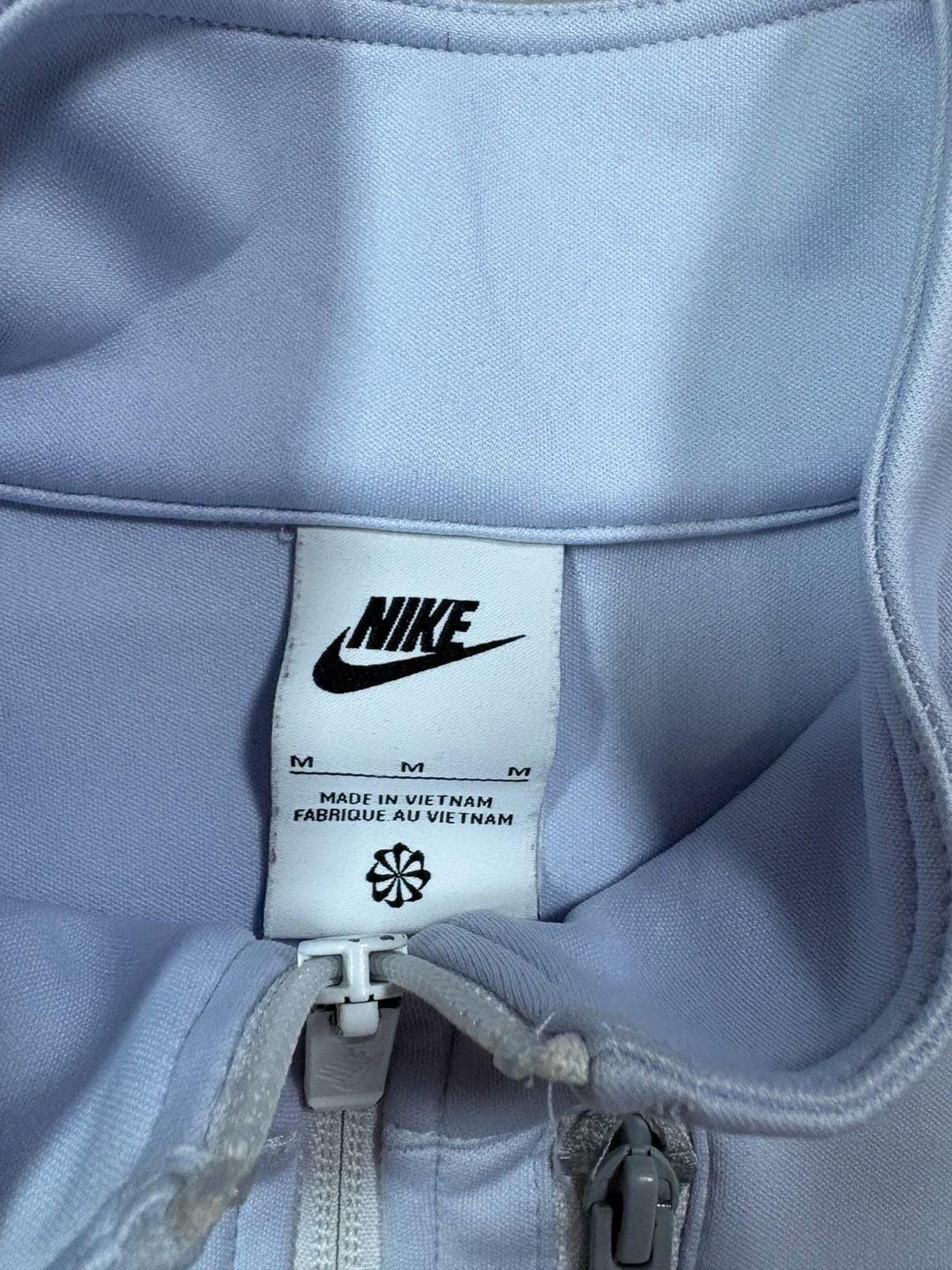 Nike N98 Tribute Jacket Size M Light Grey Full Zip Track 3