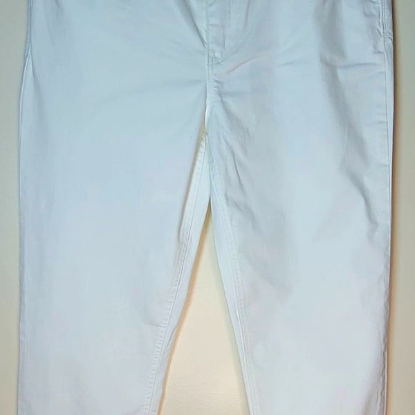 Democracy Jeans Size 12 White Flex--Ability
