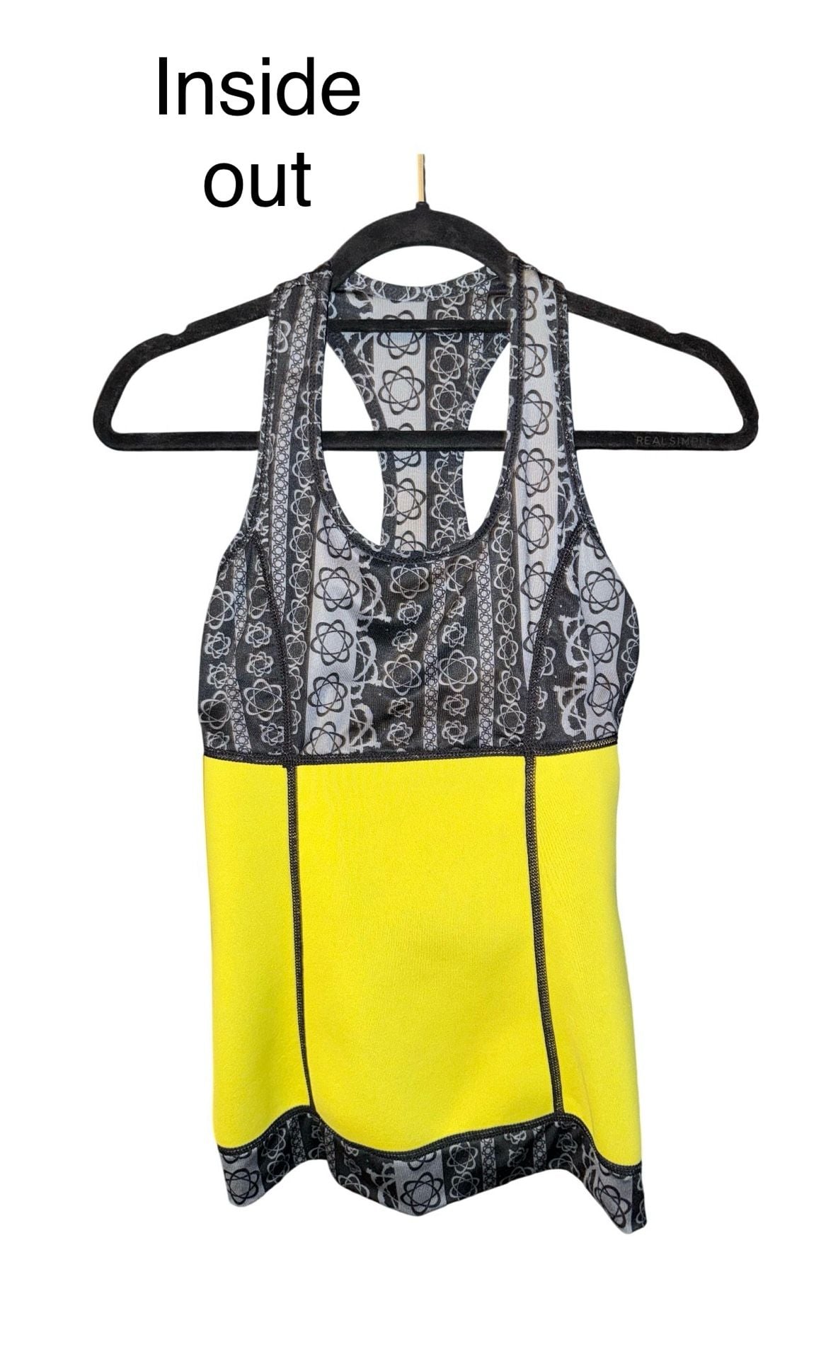 Zaggora Thermo Fit Tank Top Size S Black Gray Athletic Workout 5