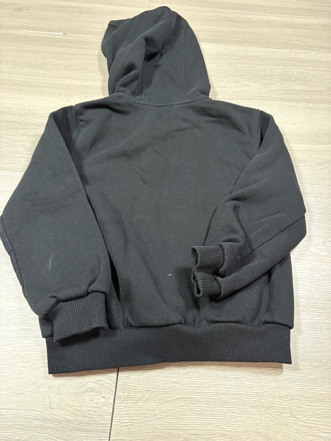 Nike Full-Zip Hoodie Size 4-5 YRS Black Cotton 4
