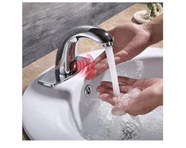 PRIMSOPH Automatic Touchless Bathroom Sink Faucet Chrome 8